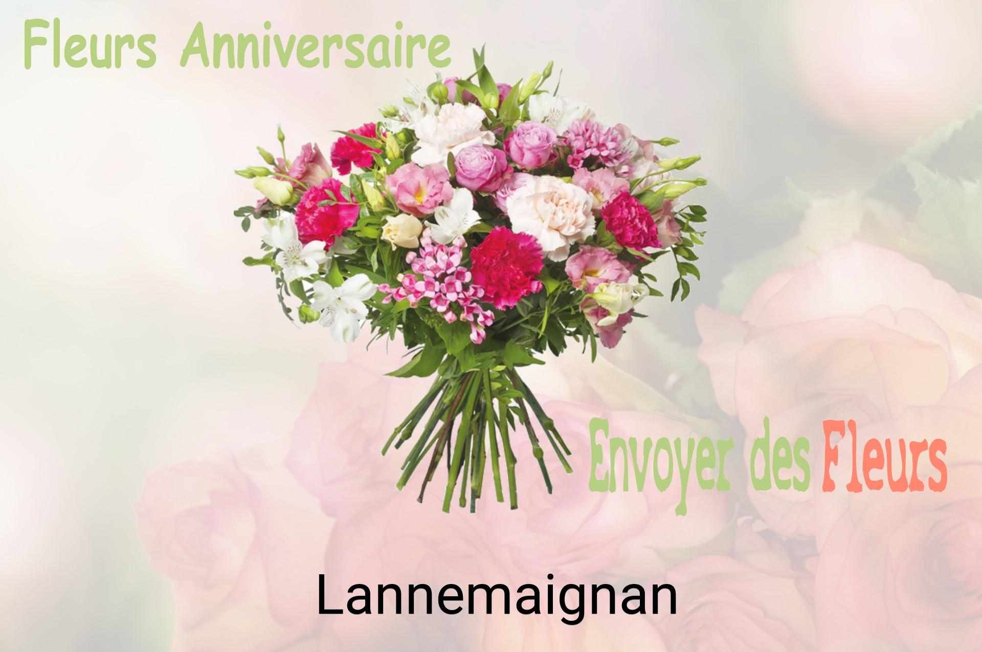 Bouquet de fleurs d’anniversaire livré à Lannemaignan